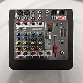 Used Used ZED 6FX Unpowered Mixer