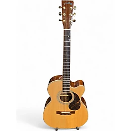Used Zager ZAD9000MCE Natural Acoustic Electric Guitar