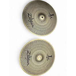 Used Zildjian 14.25in L80 Low Volume Hi Hat Pair Cymbal