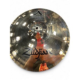 Used Zildjian 14in A Custom Mastersound Hi Hat Bottom Cymbal