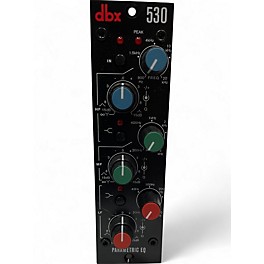 Used dbx  530 parametric 3-band equalizer 500-series Equalizer