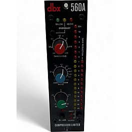 Used dbx 560A 500 Series Compressor / Limiter  Compressor
