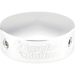 Barefoot Buttons V2 Standard Footswitch Cap Silver