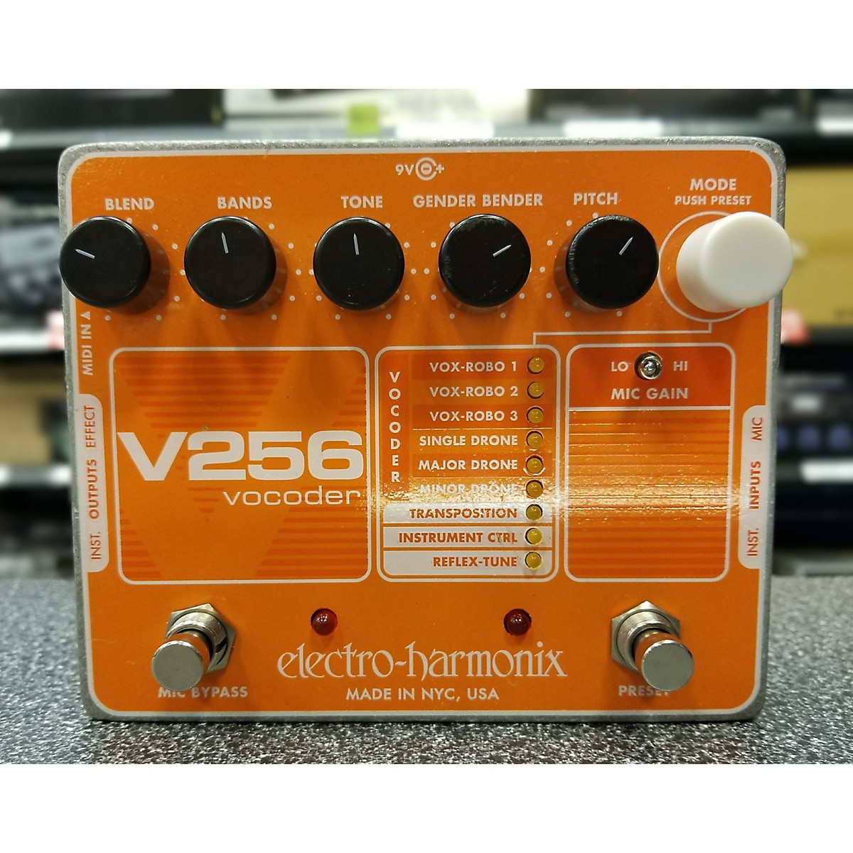 Used ElectroHarmonix V256 Vocoder Vocal Processor Guitar Center