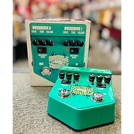 Used Visual Sound V2DT Double Trouble Dual Overdrive Effect Pedal