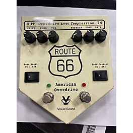 Used Visual Sound V2RT66 Route 66 Overdrive Compressor Effect Pedal