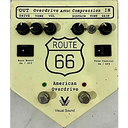 Used Visual Sound V2RT66 V2 Route 66 Overdrive Compressor Effect Processor