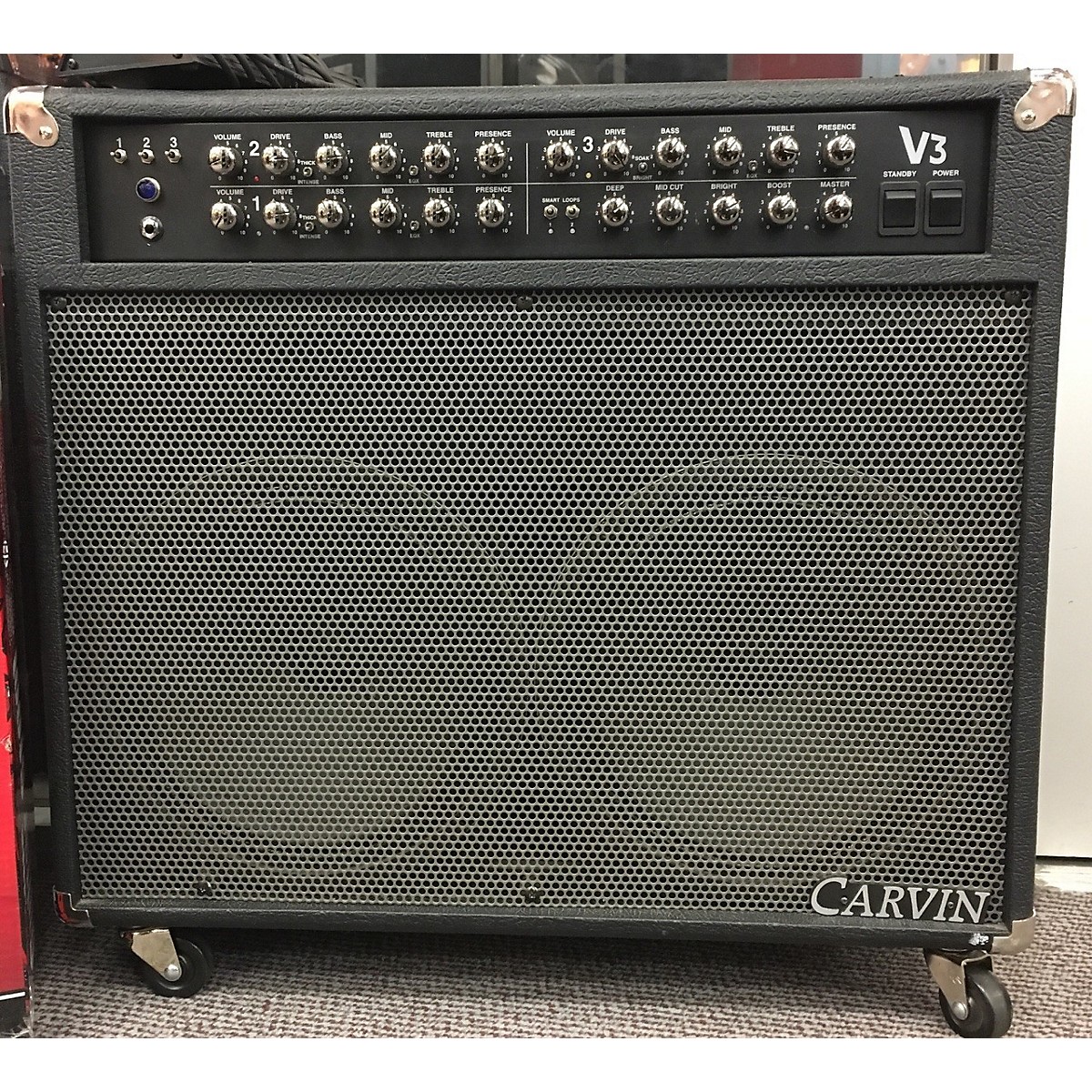 carvin v3 midi setup pro