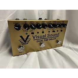 Used Visual Sound V3DTD Dual Tap Delay Effect Pedal