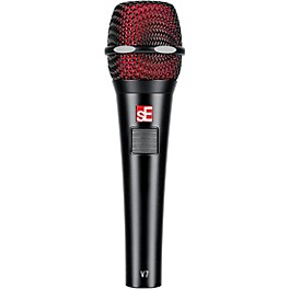 sE Electronics V7-PTT PUSH TO TALK Handheld Supercardioid with Mic Cradle