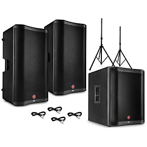 Harbinger VARI 2300 Series Powered Speakers Package with V2318S