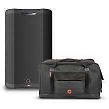 Harbinger VARI V4415 15" 650W Powered Speaker With Road Runner Bag