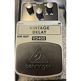Used Behringer VD400 Vintage Delay Effect Pedal