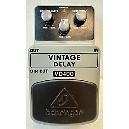 Used Behringer VD400 Vintage Delay Effect Pedal