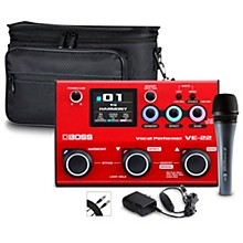 BOSS VE-22 Vocal Performer Bundle With E835 Microphone, XLR Cable, Power Supply & Carry Bag