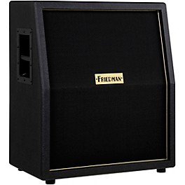 Open Box Friedman VERTICAL 212 2x12" Rear Ported Closed Back Slant Cabinet - 2 x Vintage 30 Loaded Level 1 Black