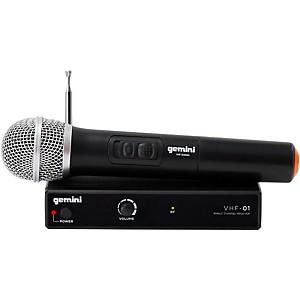 Gemini VHF-01M VHF Handheld Wireless Mic System Band C8 