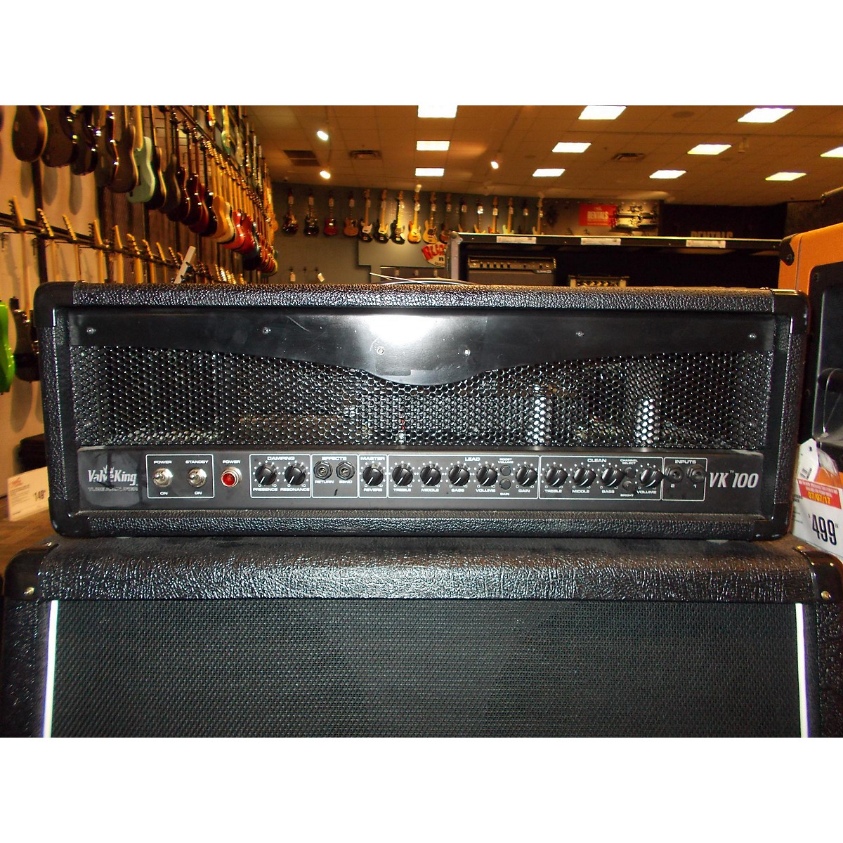 Used Peavey VK100 Valve King 100W Tube Guitar Amp Head Guitar Center