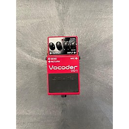 Used BOSS VO-1 Vocoder Vocal Processor