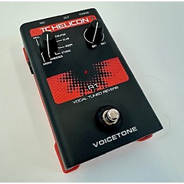 Used TC Helicon VOICETONE R1 REVERB Effect Pedal