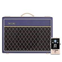 VOX VOX AC15 Custom 15W 1x12 Limited-Edition Tube Guitar Combo Amp w/ KORG Pitchblack X Pedal Tuner