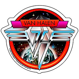 C&D Visionary Van Halen Space Sticker