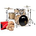 Sound Percussion Labs Velocity Shell Pack With SABIAN B8X Performance Pack Gold Sequin