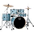 Mapex Venus 5-Piece Fusion Drum Set With Hardware and Cymbals Aqua Blue Sparkle