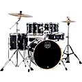 Mapex Venus 5-Piece Fusion Drum Set With Hardware and Cymbals Black Galaxy Sparkle