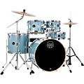 Mapex Venus 5-Piece Rock Drum Set With Hardware and Cymbals Aqua Blue Sparkle