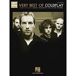 Hal Leonard Very Best of Coldplay - 2nd Edition Easy Guitar Series Softcover Performed by Coldplay