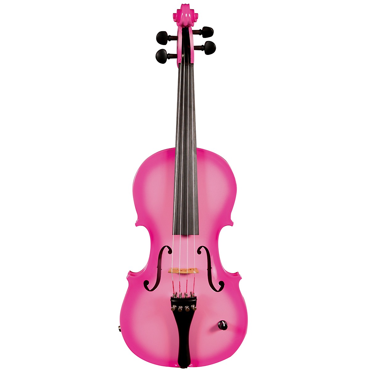 Barcus Berry VibratoAE Series AcousticElectric Violin Passion Pink