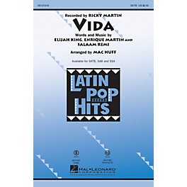 Hal Leonard Vida SATB by Ricky Martin arranged by Mac Huff