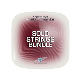 Vienna Symphonic Library Vienna Solo Strings Bundle Extended (requires standard) Software Download
