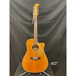 Used Fender Villager SCE 12 String Acoustic Electric Guitar