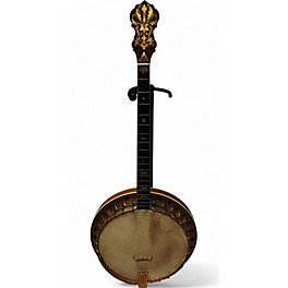 Vintage 1920s Vega Soloist Tenor Banjo Natural Banjo
