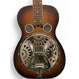 Vintage 1929 Dobro 55 ROUND NECK SUNBURST OHSC Resonator Guitar