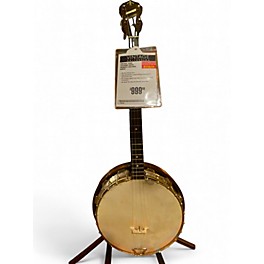 Vintage 1930s Epiphone SUPER WONDER X Natural Banjo