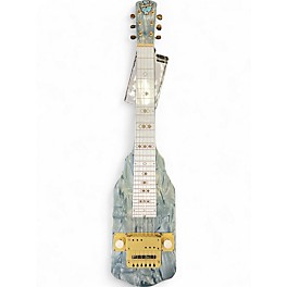 Vintage 1940s Bronson SINGING ELECTRIC Blue Lap Steel