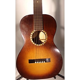 Vintage Vintage 1940s Maybell Maybell Brown Sunburst Acoustic Guitar