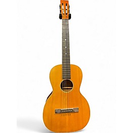 Vintage 1940s Oahu No. 10159 Honolulu Conservatories Parlor Natural Acoustic Guitar