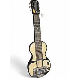 Vintage 1940s Rickenbacker B-6 Black and White Lap Steel