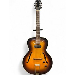 Vintage 1950s Archtop VINTAGE 2 Color Sunburst Acoustic Electric Guitar
