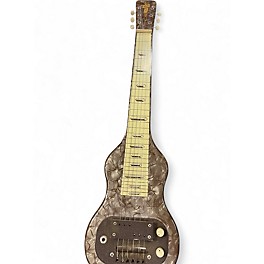 Vintage 1956 Silvertone Pearloid Lap Steel Pearloid Lap Steel