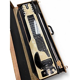 Vintage 1957 Akire E Harp 10-String Black Lap Steel