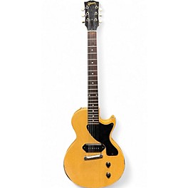Vintage 1957 Gibson Les Paul Junior TV Yellow Solid Body Electric Guitar