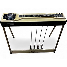 Vintage 1960 Fender 400 PEDAL STEEL Antique White Lap Steel