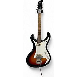 Vintage 1960s Guyatone LG-150 Sunburst Solid Body Electric Guitar