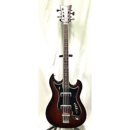 Vintage Vintage 1960s Hagstrom 8 String Bass H8 2 Tone Sunburst Electric Bass Guitar
