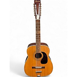Vintage 1960s Harmony H137 Natural 12 String Acoustic Guitar